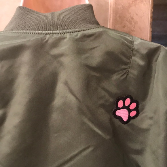 π₯HPπ₯BOMBER GREEN JACKET NWT - Picture 6 of 8